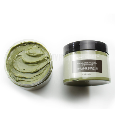 Acne anti di pulizia Clay Mask Face Mung Bean facciale che purifica maschera verde