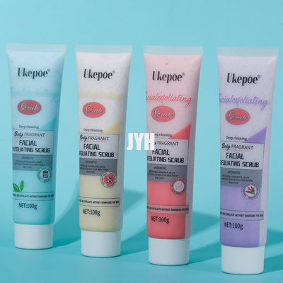 100g Sugar Whipped Organic Facial Scrub Exfolianting che imbianca il corpo sfregano