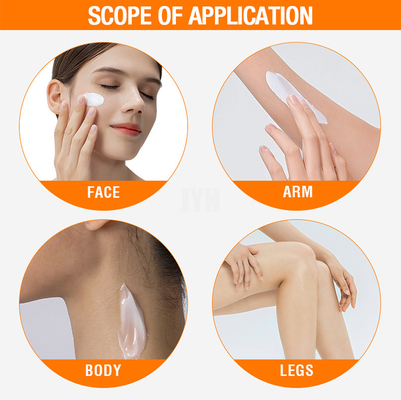 Lozione d'idratazione di rinfresco della crema di Sun di protezione del fronte di trucco del glutatione uv dei cosmetici