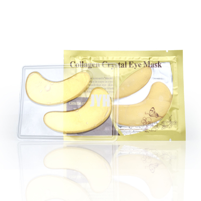 Il gel Maskss del collagene di bellezza della maschera di occhio dell'oro del ODM 24k rattoppa lo strato per Puffiness