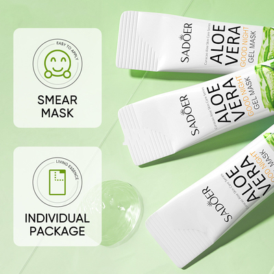 Aloe d'idratazione d'imbiancatura coreano Vera Skin Care Mask dello strato facciale della maschera di bellezza