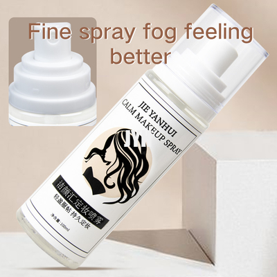 100ml Prodotti per la cura della pelle OEM Bridal Makeup Setting Spray Resistente al calore Impermeabile