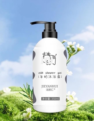 350 ml Lavatorio Corporeo al Latte idratante rilassante detergente giornaliero privo di parabeni