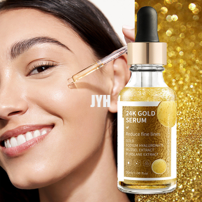 Argan Anti Aging 24k Gold Sero per l' illuminazione della pelle per il viso 30 ml