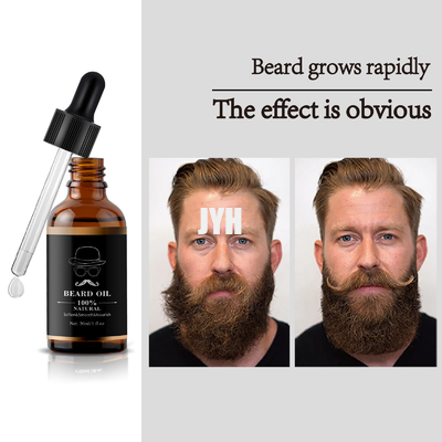 Olio 100% naturale per rinforzare la barba con argano organico