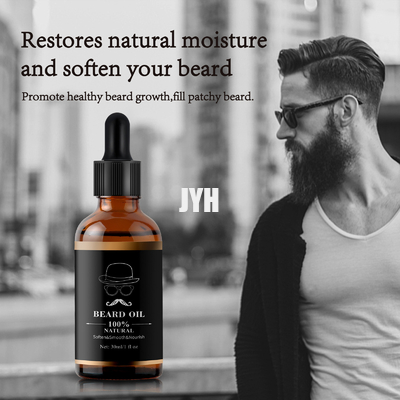 Olio 100% naturale per rinforzare la barba con argano organico