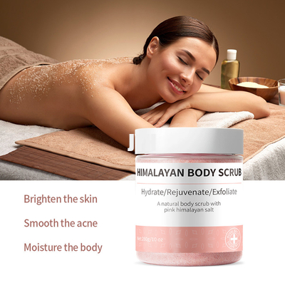 280G Pellettina naturale per il corpo con sale dell' Himalaya Nutritiva e idratante Pellettina esfoliante