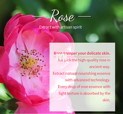 100G profumo olio essenziale sapone viso rosa petali sapone a freddo