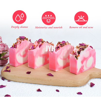 100g/pcs Sapone per bar vegetariano fatto a mano e spremuto a freddo per viso e corpo